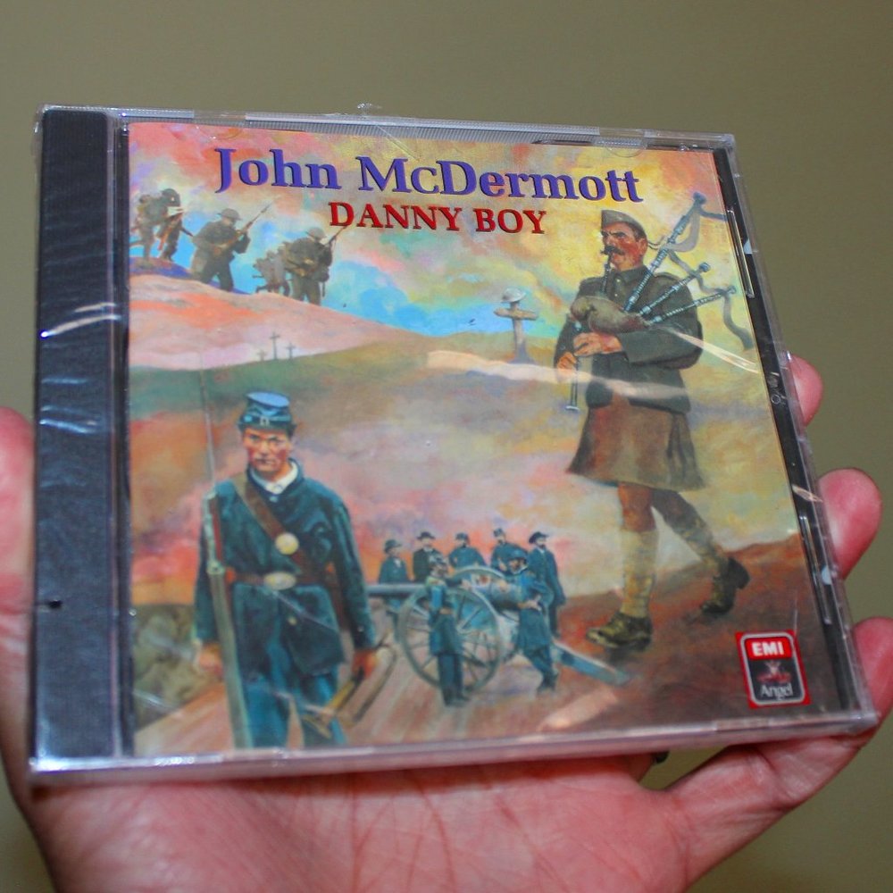 3/$21❤️new sealed defaced Danny Boy - John McDermott - EMI Records 1992